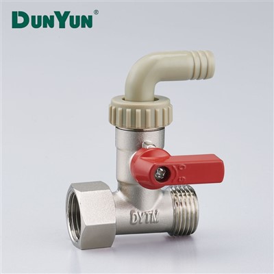 Brass Ball Drain Valve For Water Heater T Y Type