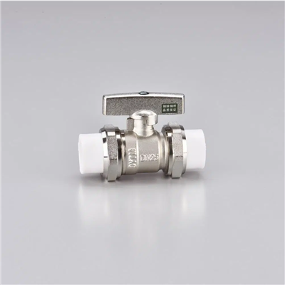 Butterfly Stem PPR Articulated Ball Valve