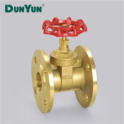 DUNYUN Wholesale Brass Flanged Gate Valve