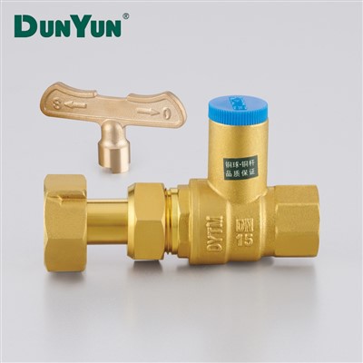 Lockable Expansion Brass Ball Valve