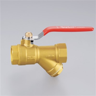 Thermoscope Brass Filter Ball Valve